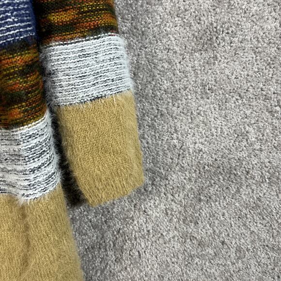 Anthropologie FATE Hoodie Open Cardigan Womans Small Multicolor Acrylic Open - Picture 4 of 13